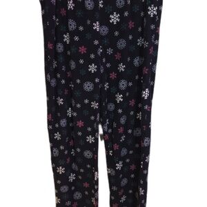 Snowflake Patterned Adult Pajamas